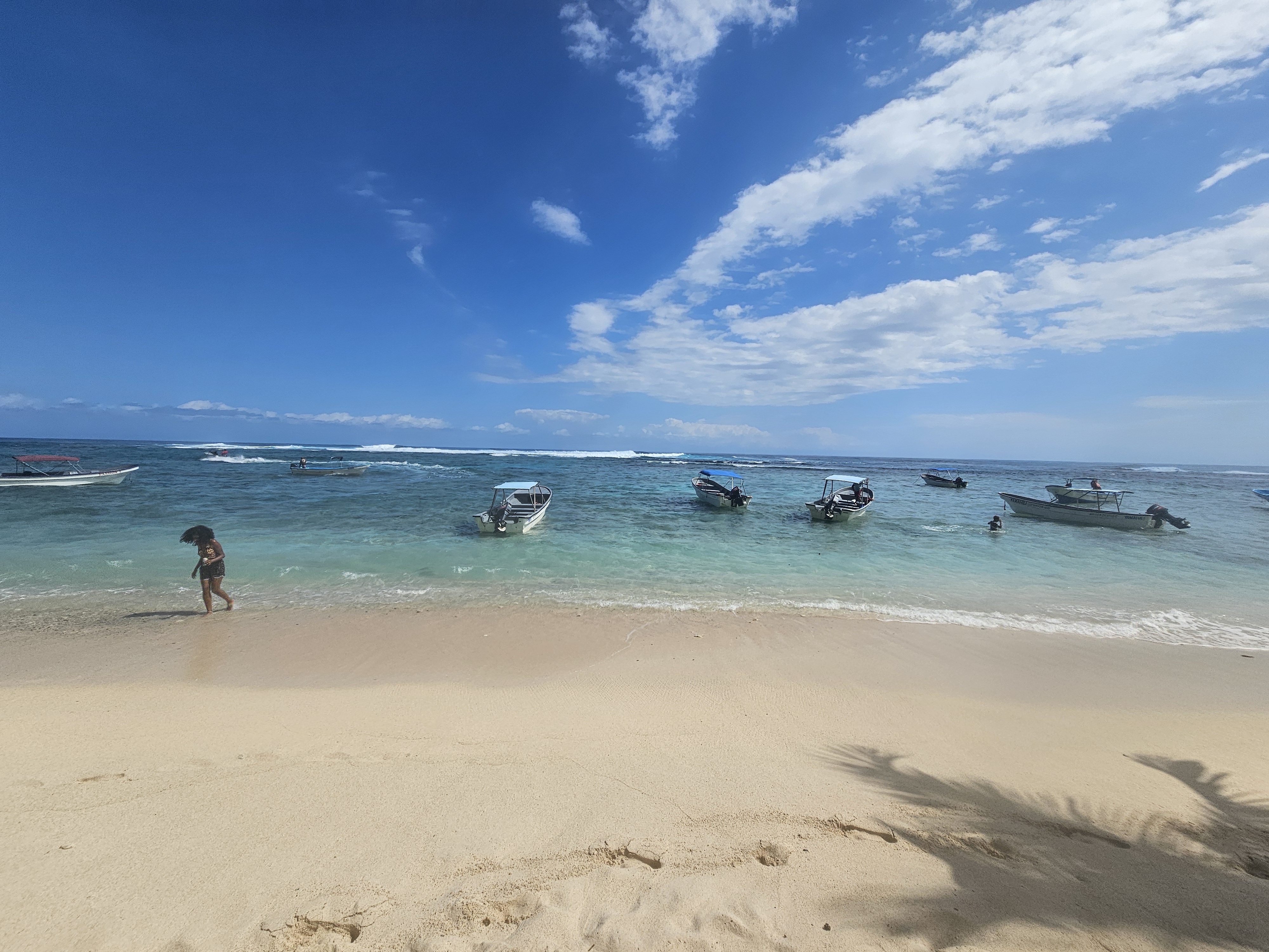 Various beach activities and water sports available